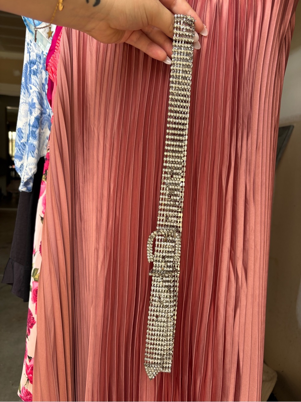 Rhinestone Belt